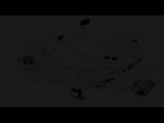 Быстрый клик-в сверху формованный соединитель для одного маркера просветление лампы с оптимизированным кабелем спецификат