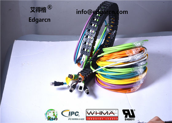 Pur / Tpu Canopen Кабель M12 A Кодировка Мужская до Женской длины 1500 мм с Shiled