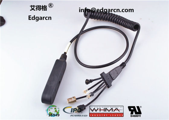 Verifone Black Data Transfer Cable Pvc Материал с сертификатом Ce 8-0736-80 Vx810