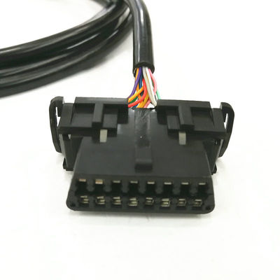 Автомобильные детали Obd2 Connector Cable Black Цвет с сертификатом Iatf16949