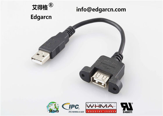 Прямой кабель для передачи данных Usb Type A Female To Male Length 100mm