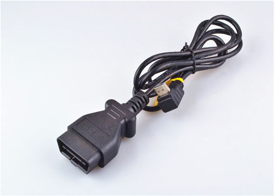 Индивидуальный диагностический кабель OBd Ii 16-контактный разъем для подключения к гнезду Wtih