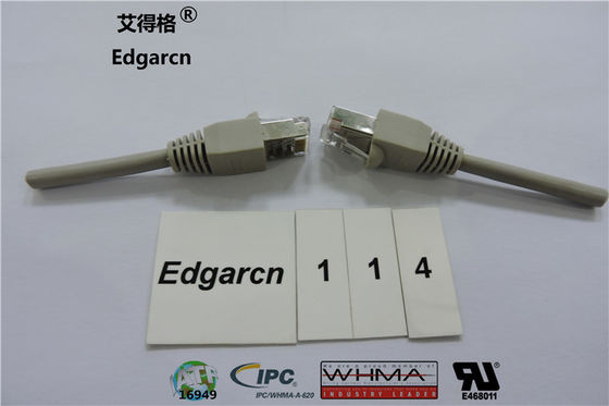 Pvc Материал Кабель Cat5e Utp Кабель Rj45 с индивидуальной длиной / цветом