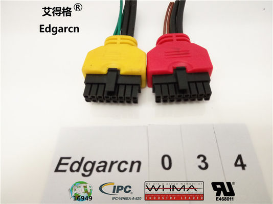 Прочные сборные кабельные сборки Ul2464 Molex Micro-fit Overmolded Type
