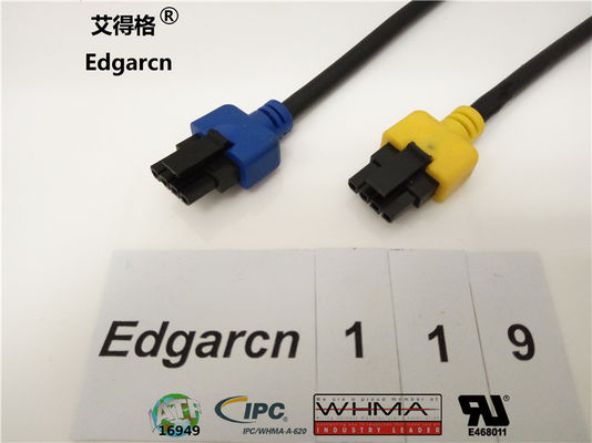 Прочные сборные кабельные сборки Ul2464 Molex Micro-fit Overmolded Type