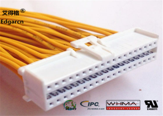 40 Pin Molex Проводные соединители 2mm Nylon 66 Ul94v-0 с номинальным током 3.0a Ac Dc