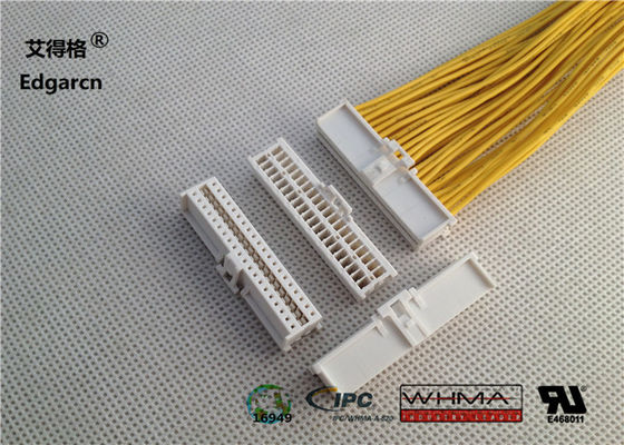 40 Pin Molex Проводные соединители 2mm Nylon 66 Ul94v-0 с номинальным током 3.0a Ac Dc
