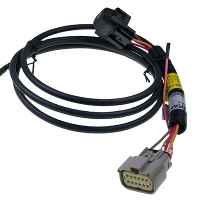 Customized Automotive Wiring Harness WHMA/IPC-620 Certified with PVC Wire 105℃ 300V California Proposition 65 Compliant