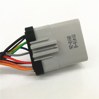 FCI 54201416 14pos Waterproof Connector with Custom Engine Plug Wire Harness and 2 Years Warranty