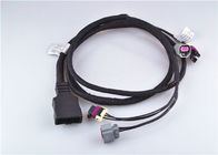 Угл одобренный кабель разъема Obd2 через литой кабель для передачи данных с катушкой
